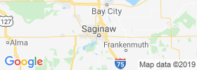 Saginaw map